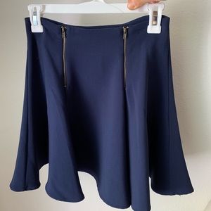 Navy skirt